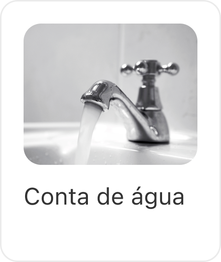 Conta de água