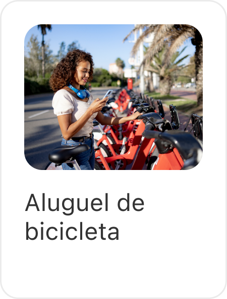 Aluguel de bicicleta